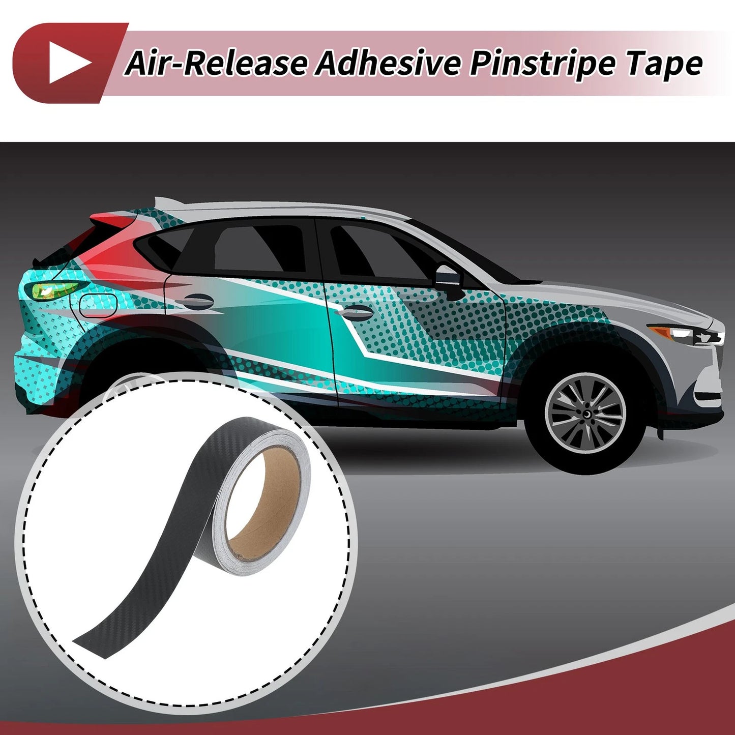 Pinstripe Tape / 30mmx10m / Pinstripe Tape for Cars, Motorcycles, Boats