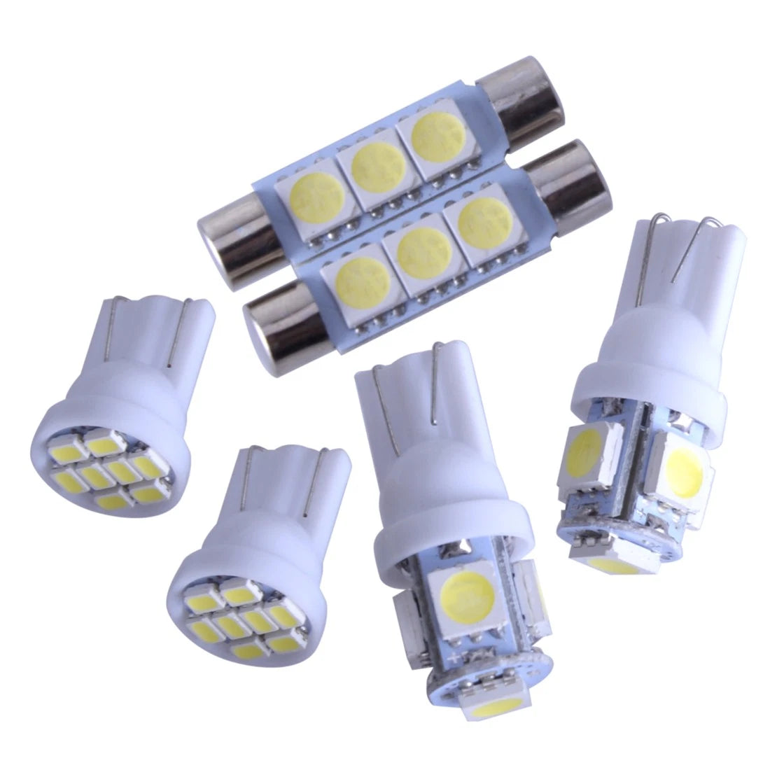 10 x White LED Interior Light Kits for Chevrolet GMC Suburban (1995-1999)