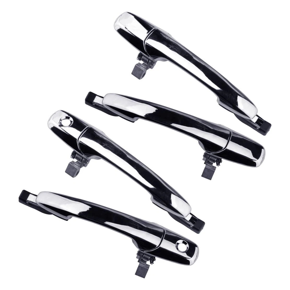 4pcs Front Rear Outside Door Handles for Ford Ranger, Mazda BT50 (2006-2011)