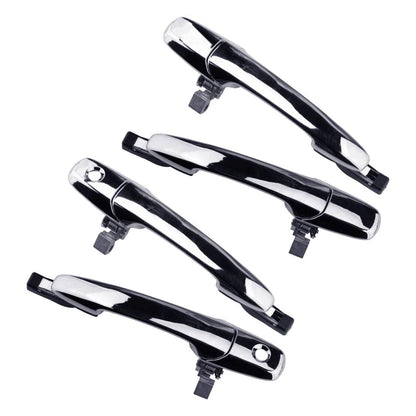 4pcs Front Rear Outside Door Handles for Ford Ranger, Mazda BT50 (2006-2011)