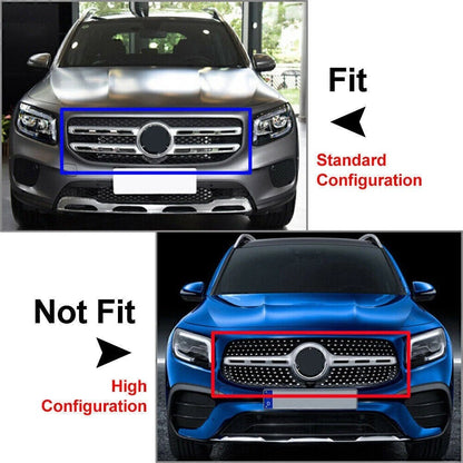 Carbon Fiber Front Bumper Spoiler & Side Skirt for Benz GLB X247 (2020-2021)