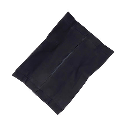 Suede Tissue Holder Organizer Tray for Tesla Model 3 Y S X (2017-2023)