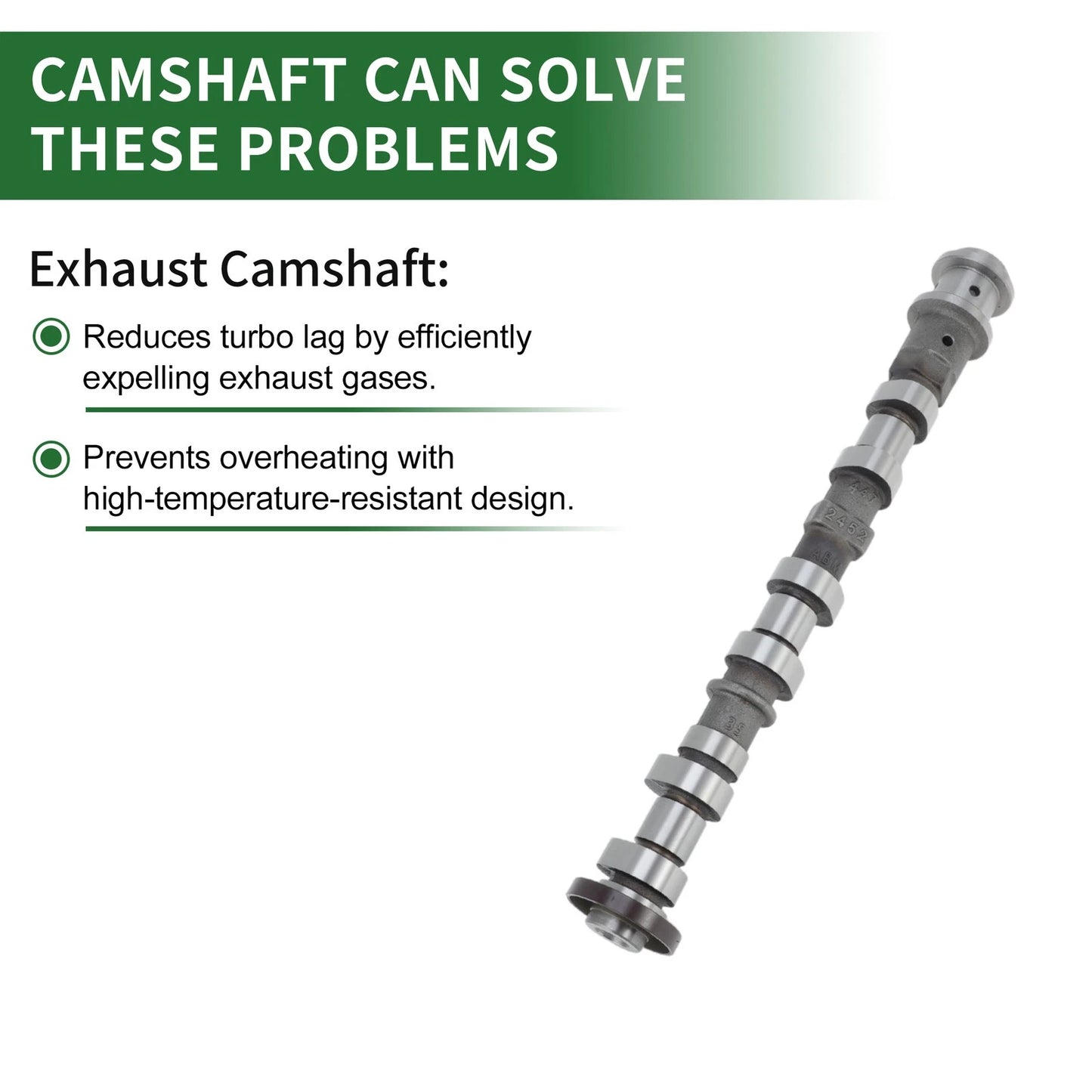 Exhaust Engine Camshaft for Jeep Cherokee (2017)