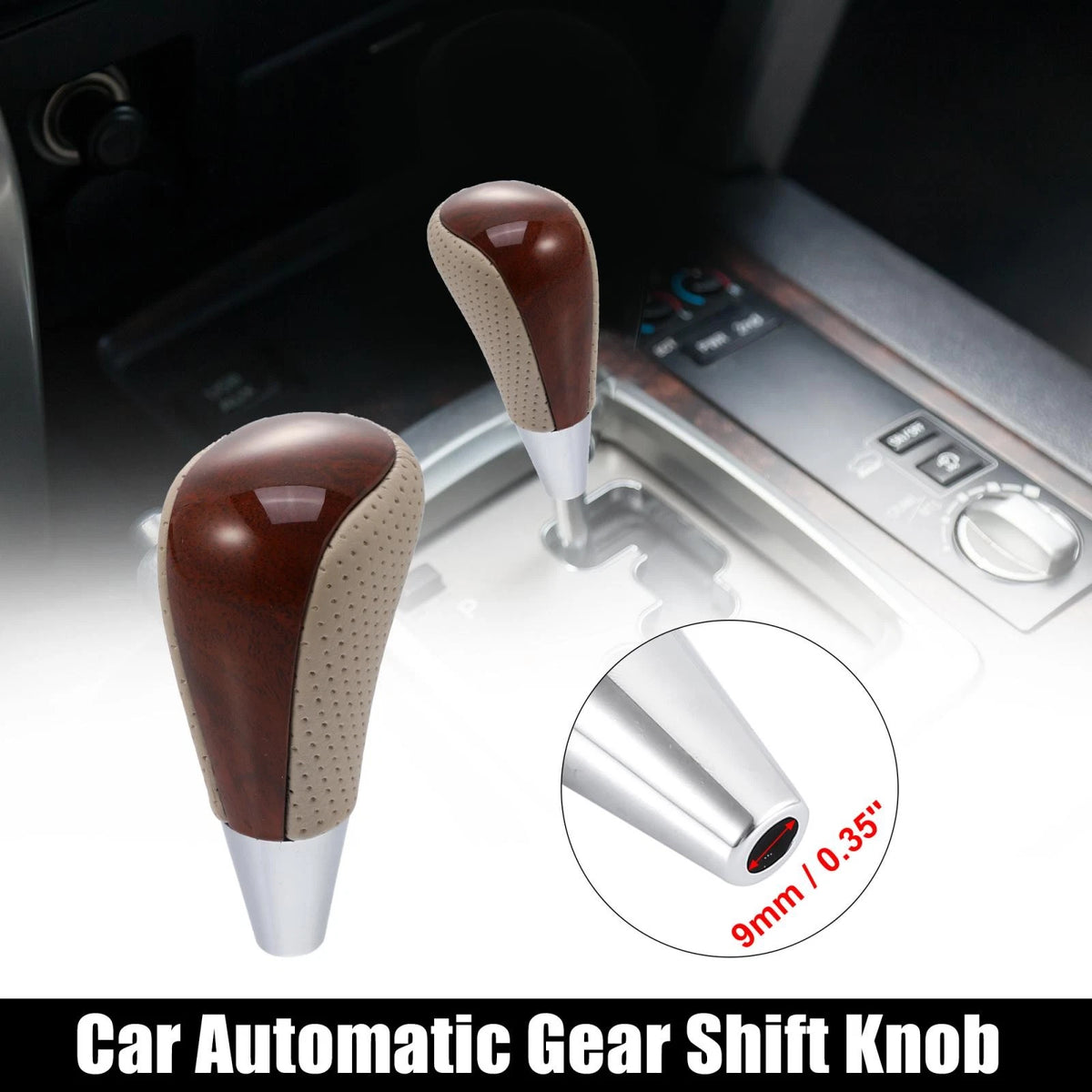 Beige Brown Gear Shift Knob for Toyota RAV4 Camry Corolla (2001-2023)