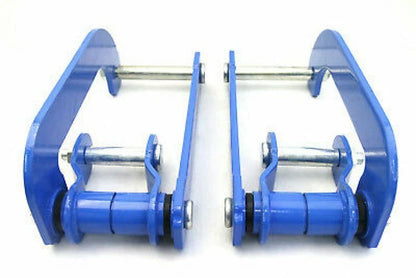 2 x 2inch Rear Shackles for Ford Ranger T6 PX PX2 PX3 BT50 (2012-2022)