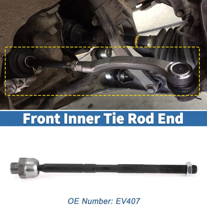 2 x Front Inner Tie Rod End Links for Dodge Ram 1500 (2002-2005)