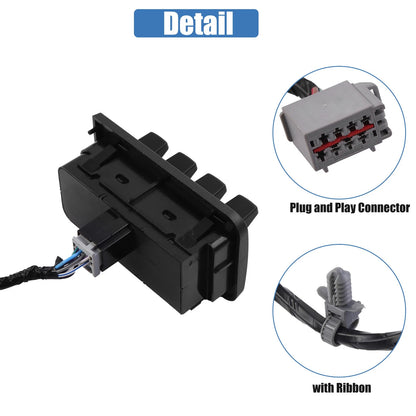 Auxiliary Upfitter Switch Panel Kit for Ford Super Duty (2017-2023)