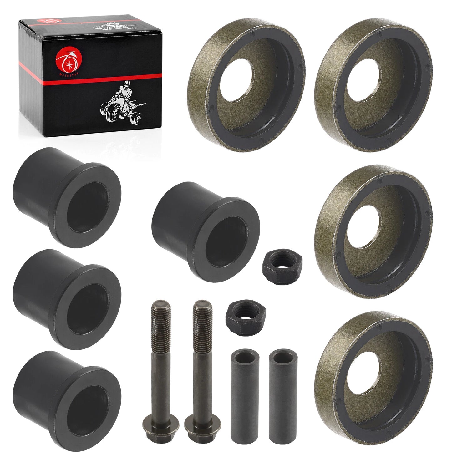 Front A-Arm Bushing Kit for Polaris Phoenix/Sawtooth/RZR 170 (2005–2021)