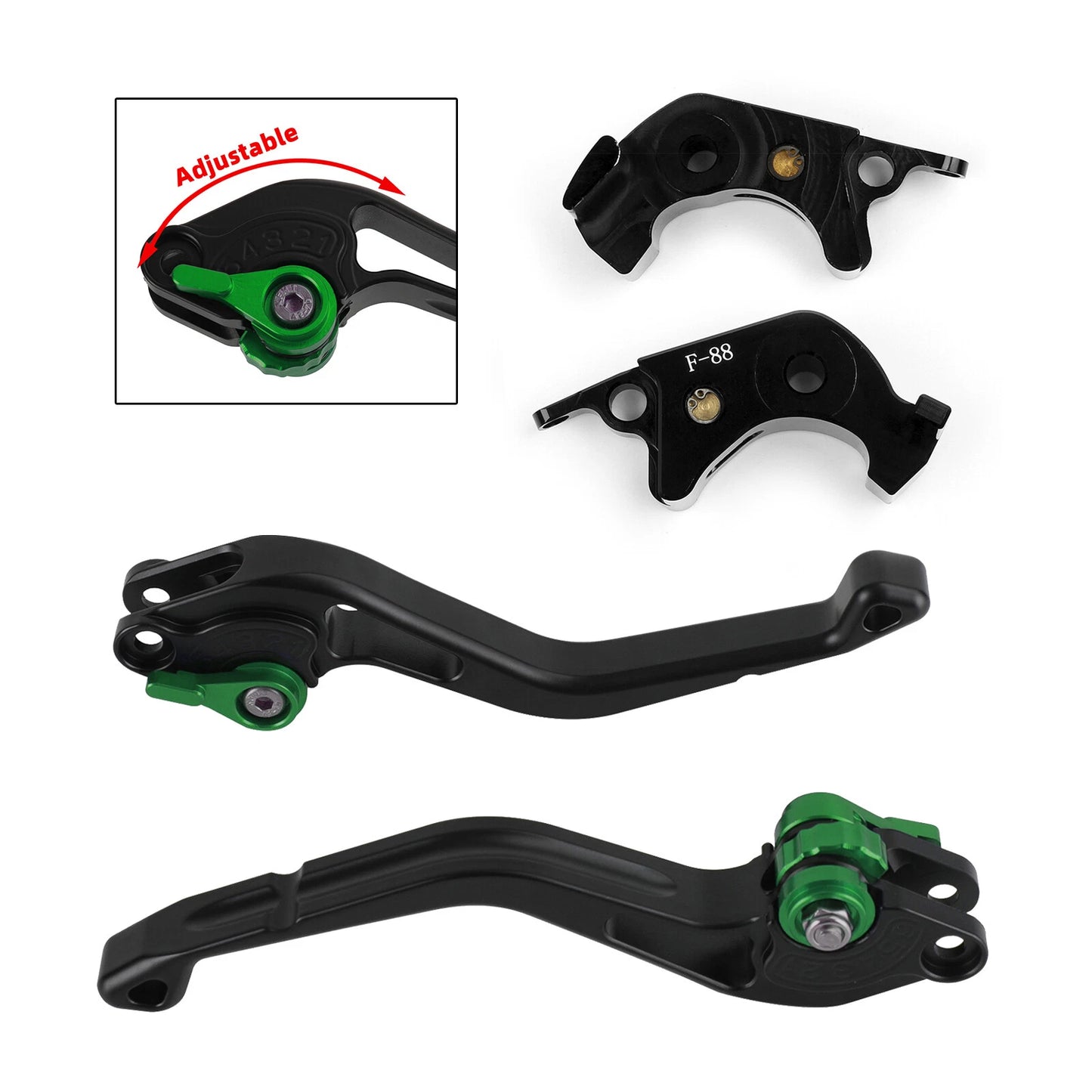 Brake Clutch Lever for Kawasaki ZX1400 ZX14R ZZR1400 GTR1400 (2006-2023)