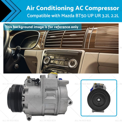 AC Compressor w/ Belt Pulley for BMW E53 X5 3.0d 3.0i 3.0L (2000-2006)