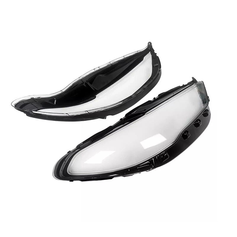 Left & Right Front Headlight Lens Covers for Ford Fusion (2017-2018)