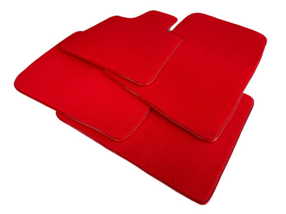 Red Floor Mats for Rolls Royce Ghost (2010-2023) - Tailored Carpets, Premium