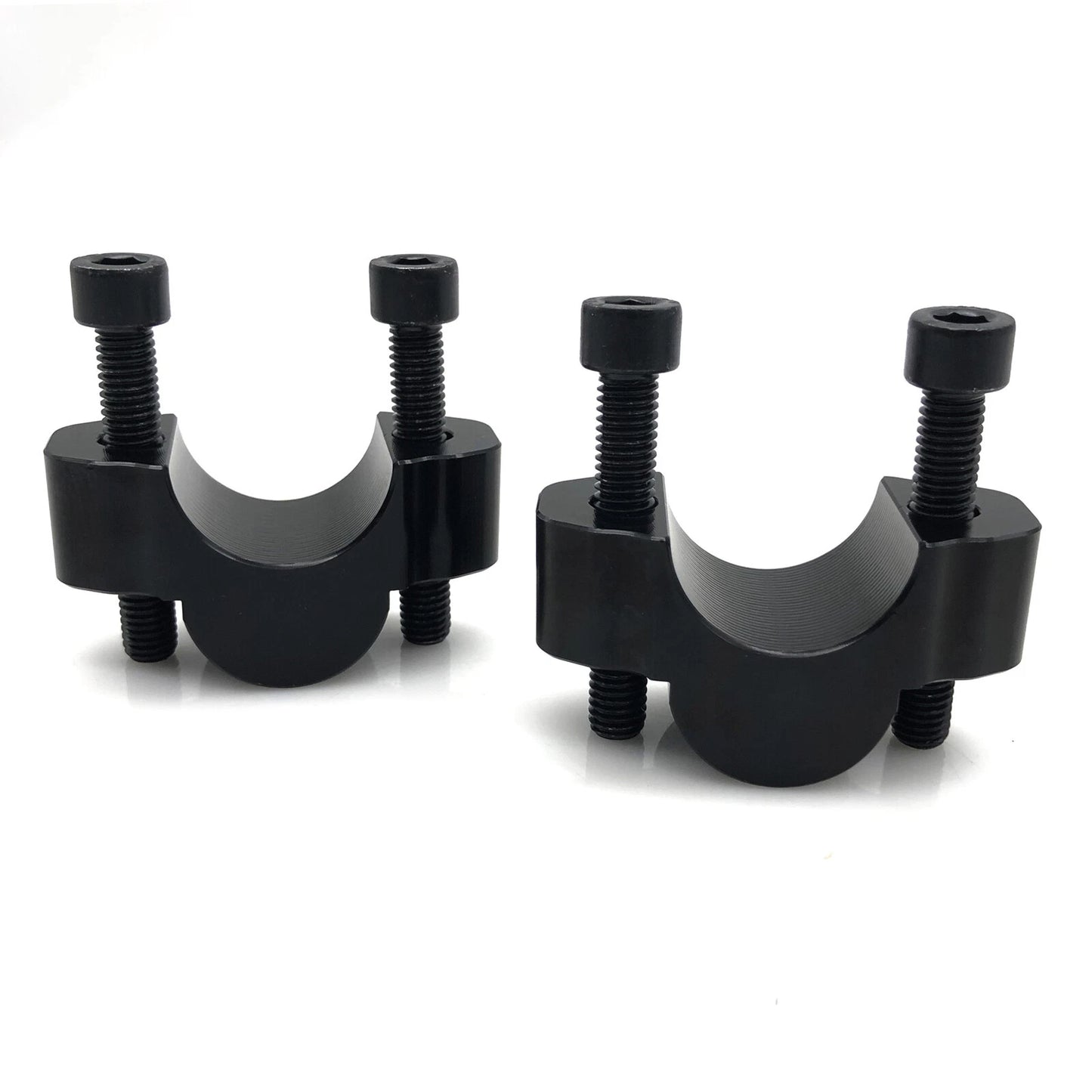Handle Bar Riser Clamp Adapter Kit for YAMAHA TENERE 700 (2019-2023) Black