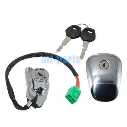 Ignition Key Switch & Fuel Gas Cap Set for Suzuki VS400 Intruder (1996)