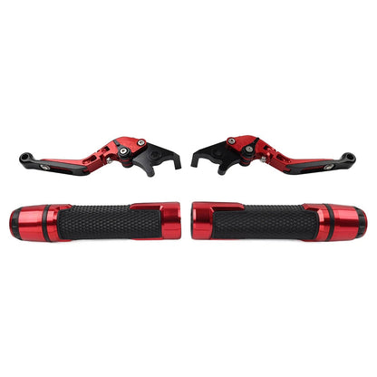 Folding Extendable Brake Clutch Levers Grip Set for Ducati Monster (2008-2016)