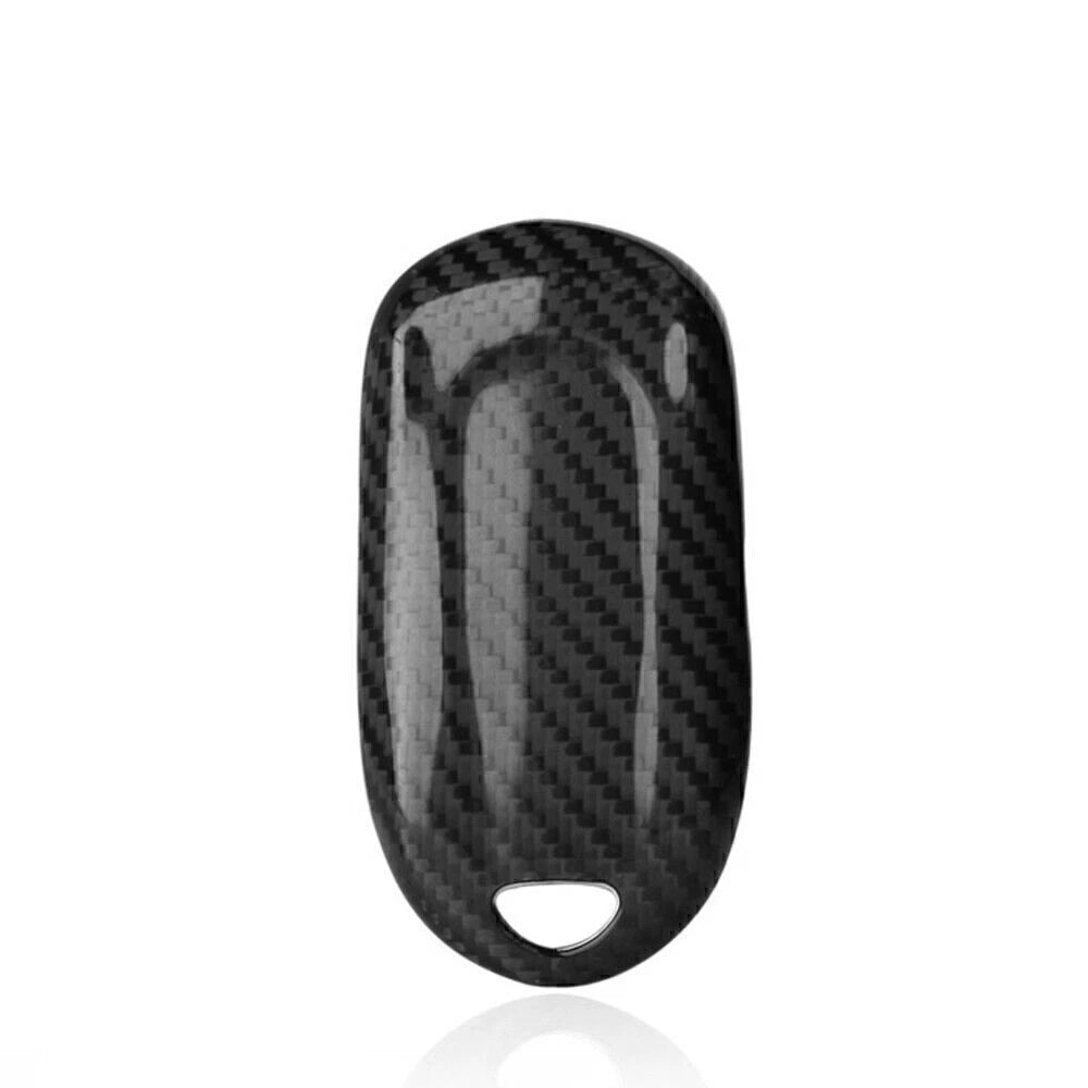 Key Cover Case for Buick GL8 (2020-2023) - Black Carbon Fiber Shell Kit
