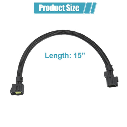 15" Oxygen Sensor Extension Harness 2 Pcs for Jeep Grand Cherokee (2008-2017)