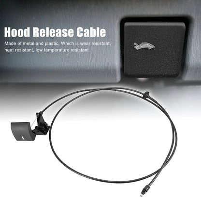 Hood Latch Release Cable for Jeep Commander, Grand Cherokee (2005-2010)