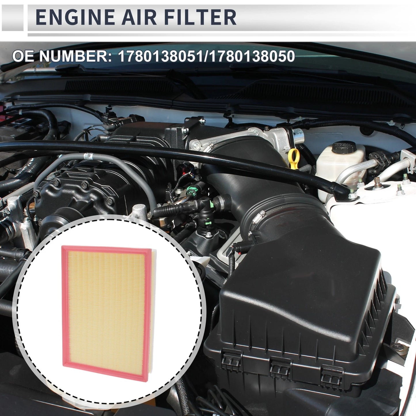 Engine Air Filter for Toyota 4Runner (2010-2024) - 1 x Quality Replacement