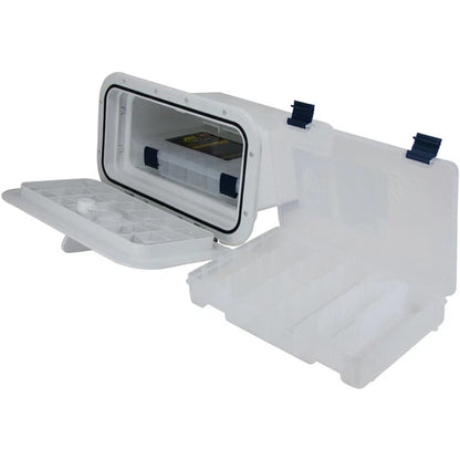 Fishing Tackle Box for Boat Storage - Plano 2-Tray Saltwater Tackle