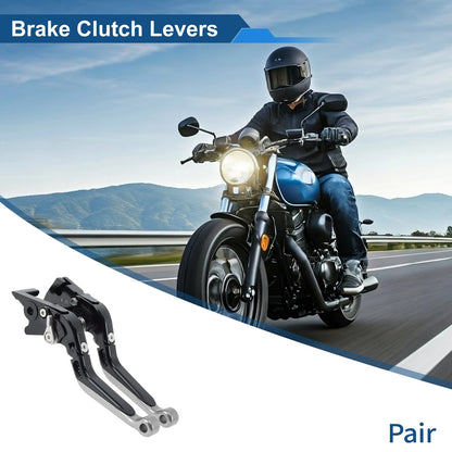 1pair Brake Clutch Levers for Kawasaki Z250SL (16-17)