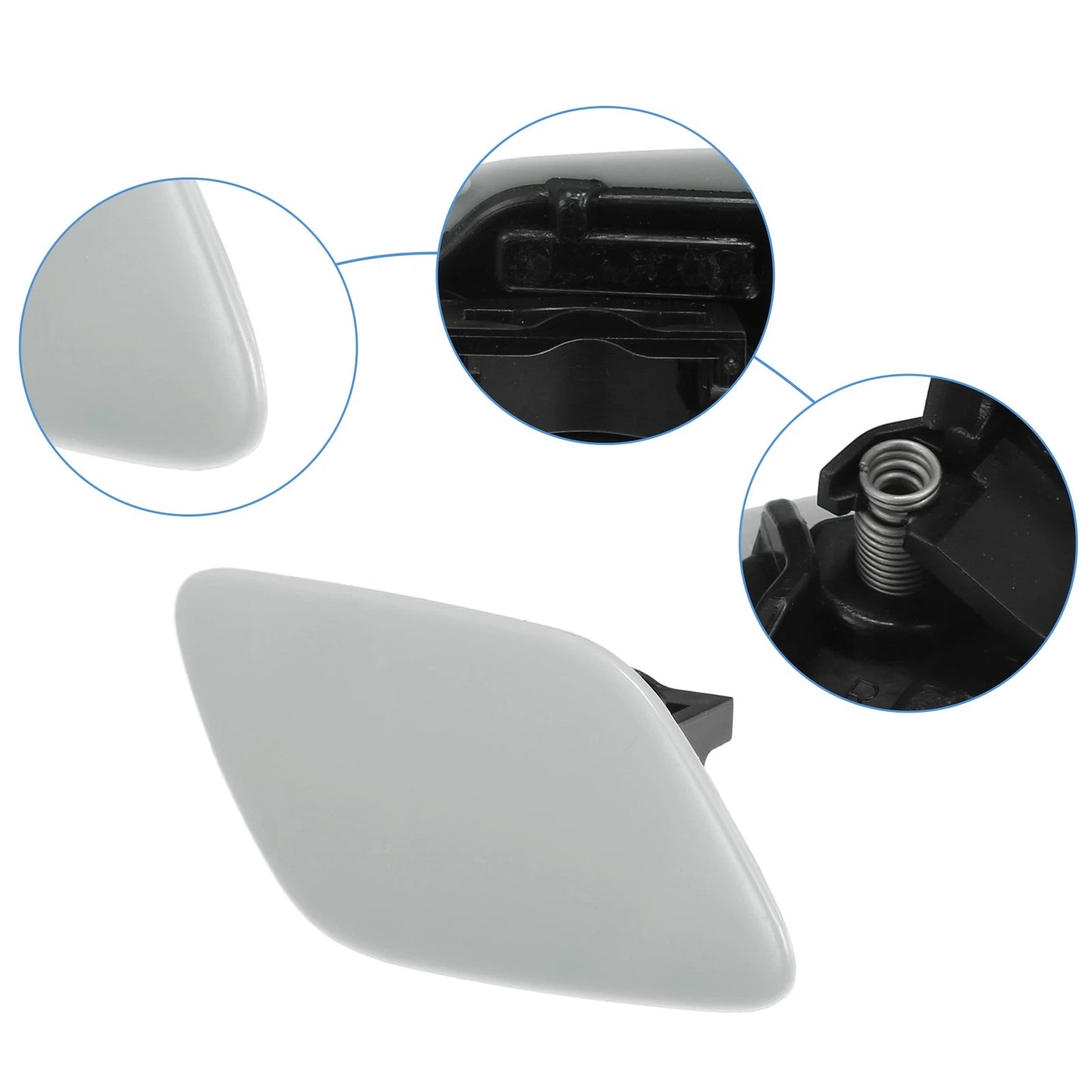 Bumper Headlight Washer Nozzle Cover for BMW 328i (2012-2015)