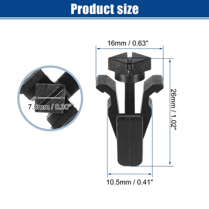 10pcs Grille Clip Bumper Cover Fasteners for Infiniti FX35 Base
