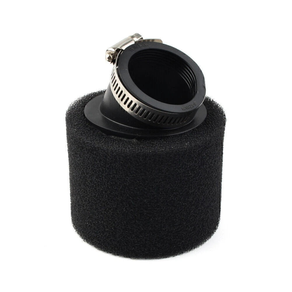 42mm Angled Black Air Filter for ATV Quad Go Kart CRF XR Pit Dirt Bikes