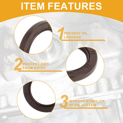 Crankshaft Oil Seal for Toyota 4Runner 2004-2009 6Cyl 4.0L (2004-2009)