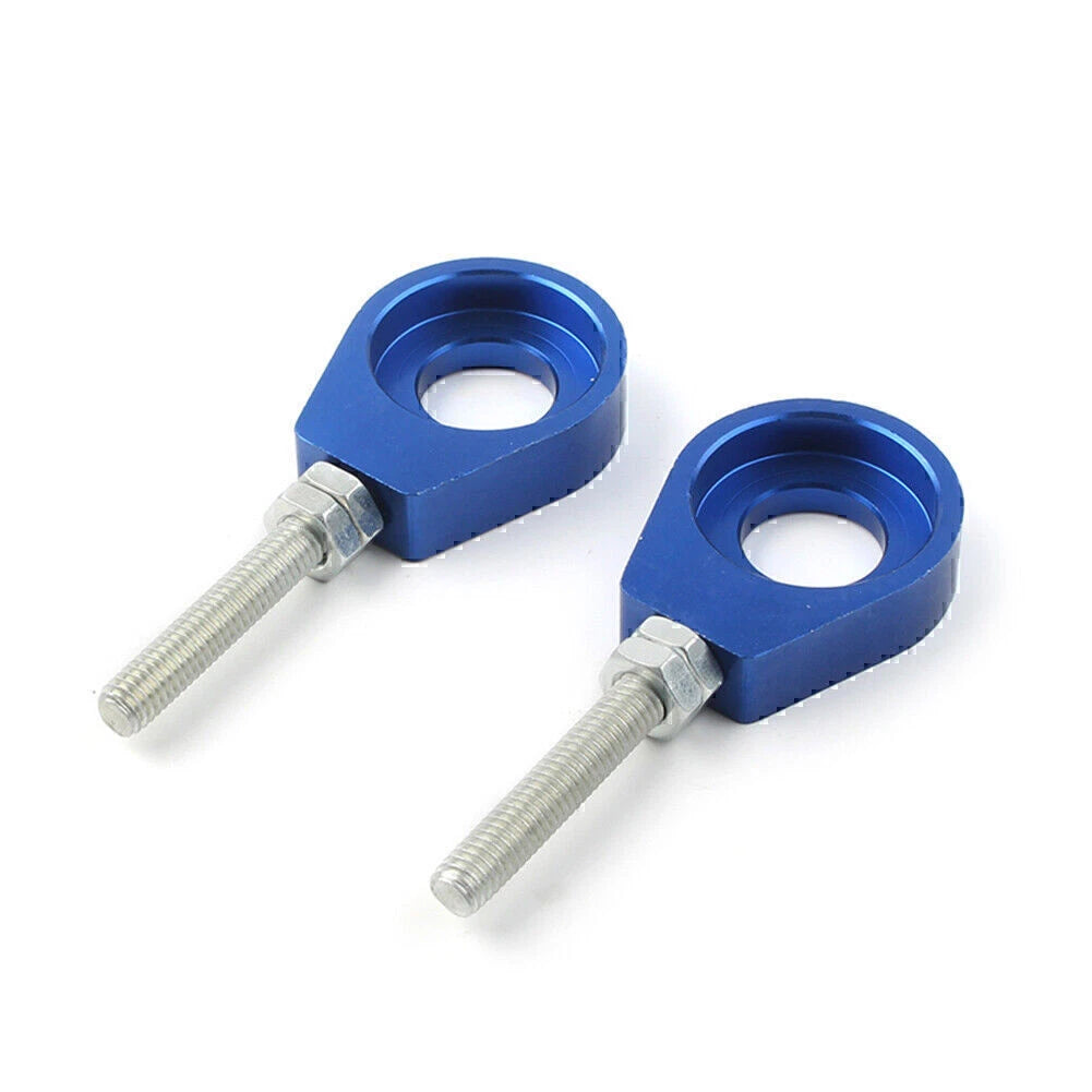 15mm Chain Adjuster Tensioner Blocks for Dirt Bike Quad ATV CRF50 SSR Blue