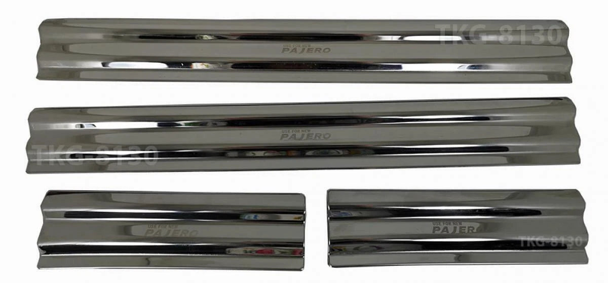 4 Door Sill Scuff Plate for Mitsubishi Pajero Sport (2015-2017)