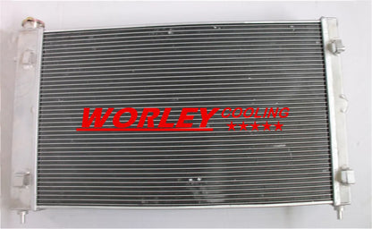 2 x QLD-2ROW Aluminum Radiator for Holden Commodore VZ LS1 LS2 SS V8 (2004-2006)