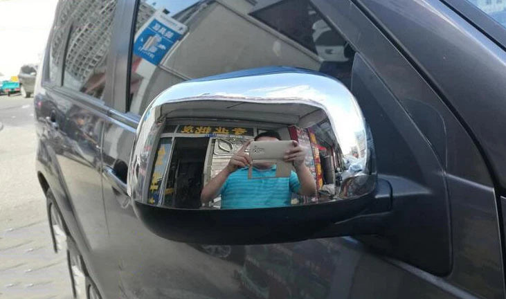 Chrome Side Mirror Cover Trim for Mitsubishi Outlander (2007-2012)