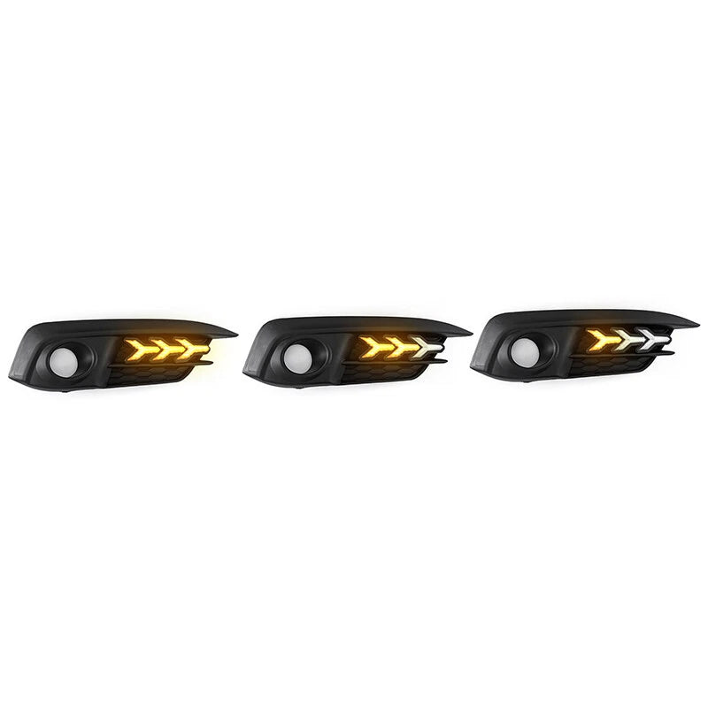 LED DRL Daytime Turn Signal Light for 2016-2018 Honda Civic Fog Lamp (2016-2018)