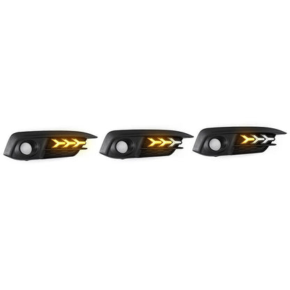 LED DRL Daytime Turn Signal Light for 2016-2018 Honda Civic Fog Lamp (2016-2018)