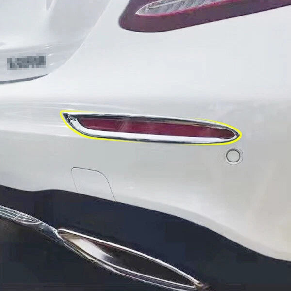 Rear Foglight Trim Tail Lamp Covers for Mercedes Benz W212 W213 (2010-2022)
