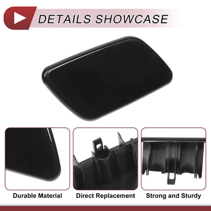 Front Right Washer Nozzle Cover for Subaru Forester (2018-2021) Black