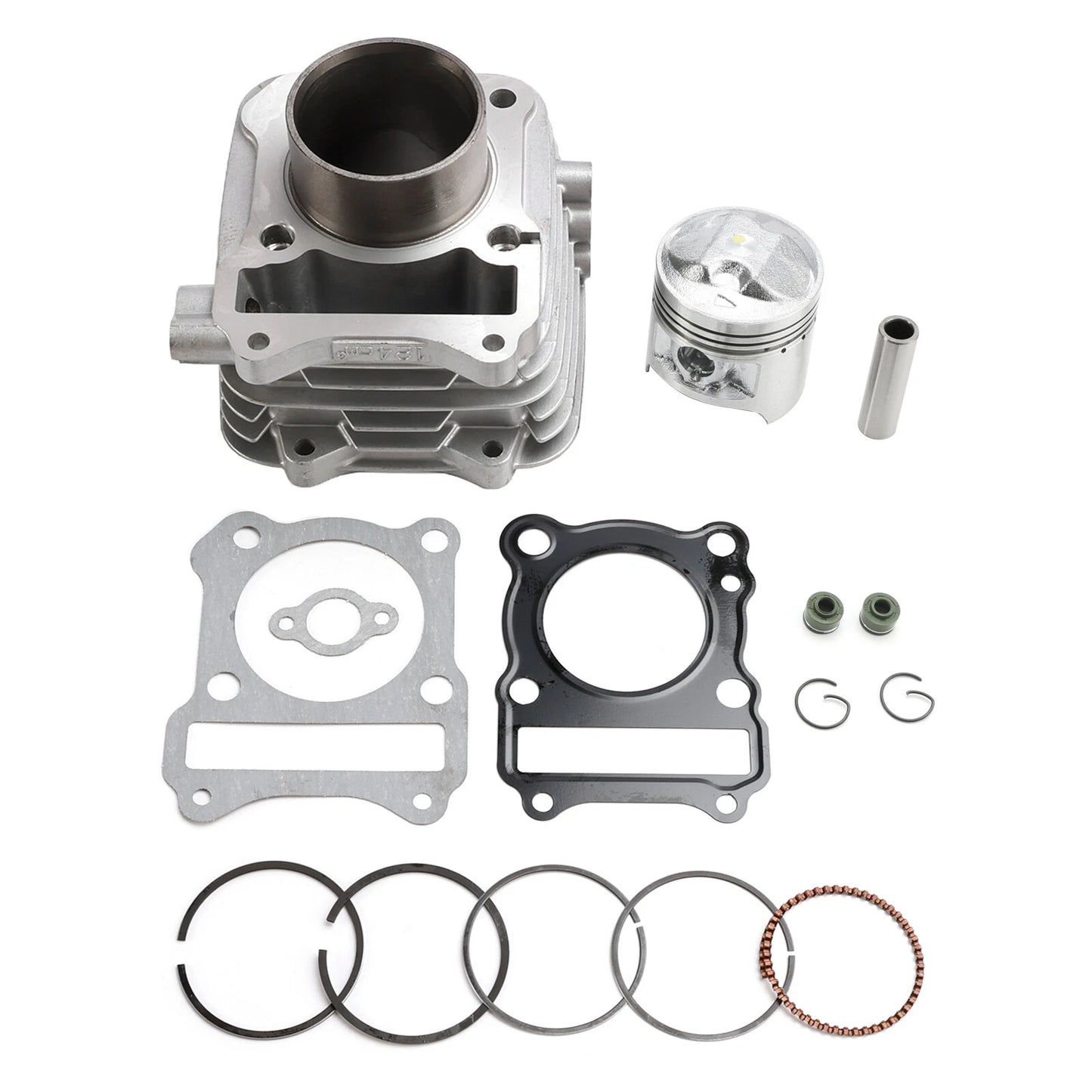 57mm Cylinder Kit with Piston for Suzuki GN 125 GS125 TU125 DR125 GZ125 (2000-2023)