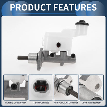 Brake Master Cylinder with Reservoir for Toyota Hilux Pickup (2005-2015)