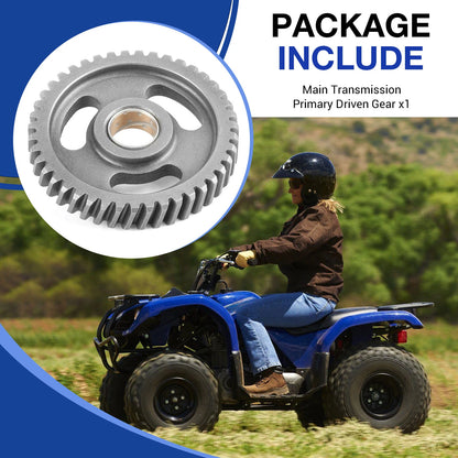 Main Transmission Primary Driven Gear for Yamaha Grizzly 125 YFM125 2004-2013