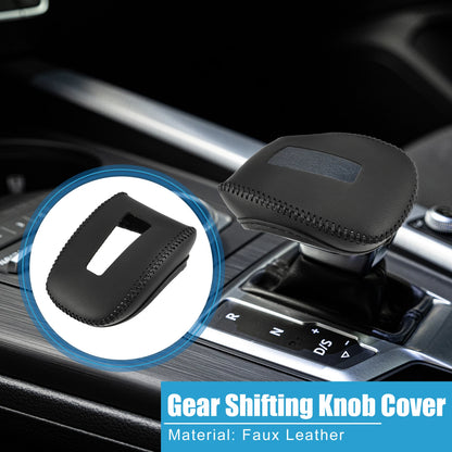 Mitsubishi Outlander Gear Shifting Knob Cover Trim - Black Faux Leather