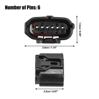 6 Pin Accelerator Pedal Connector Adapter for Toyota