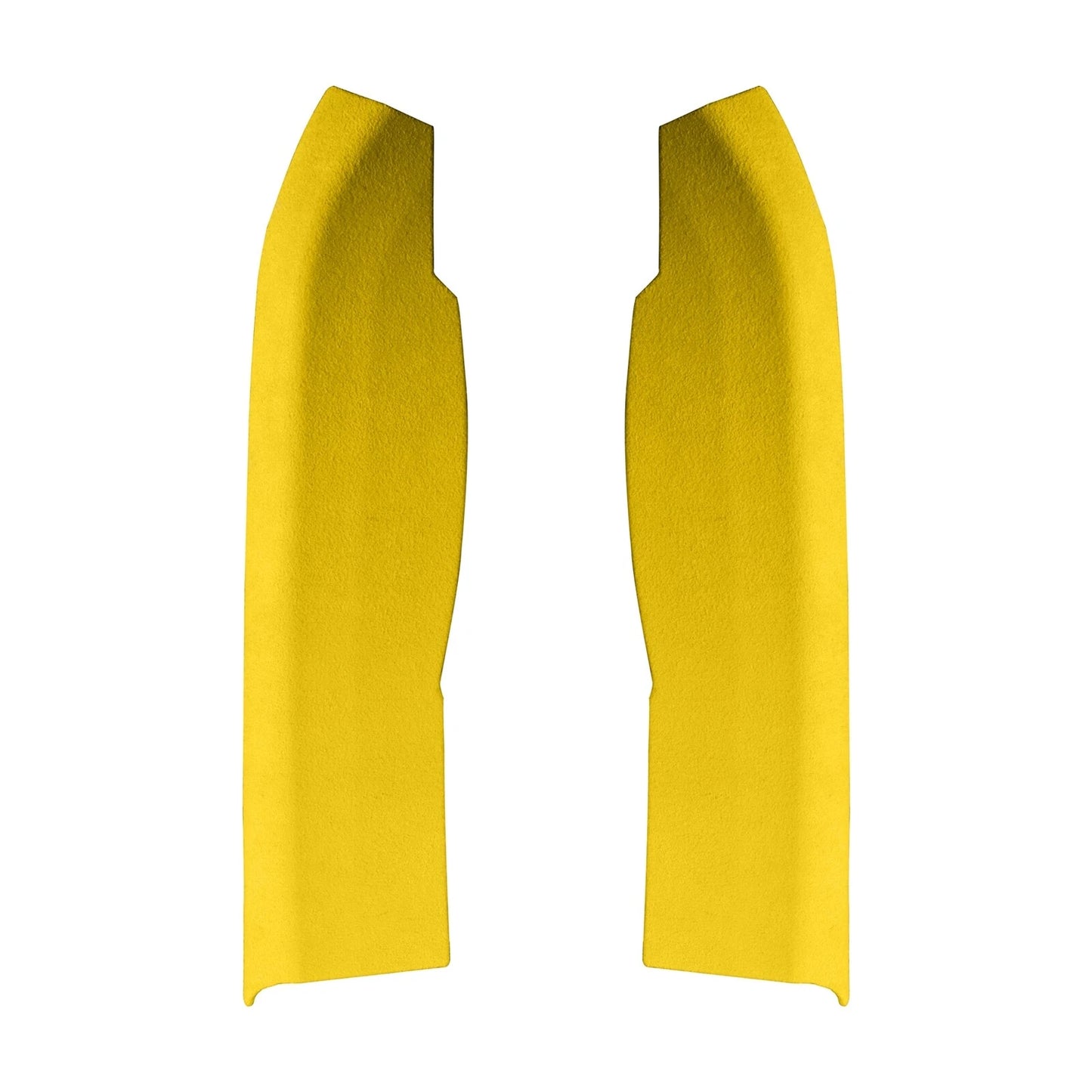 2 x Yellow Central Console Trim Covers for Subaru BRZ 86 (2013-2020)