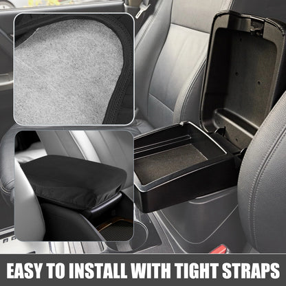 Console Armrest Cover for Nissan Sentra (2008-2012) Black
