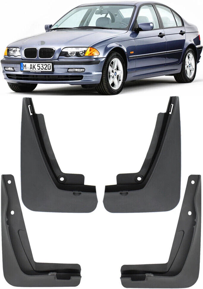 Genuine Splash Guards Mud Flaps for BMW 3 Series E46 (1998–2006)