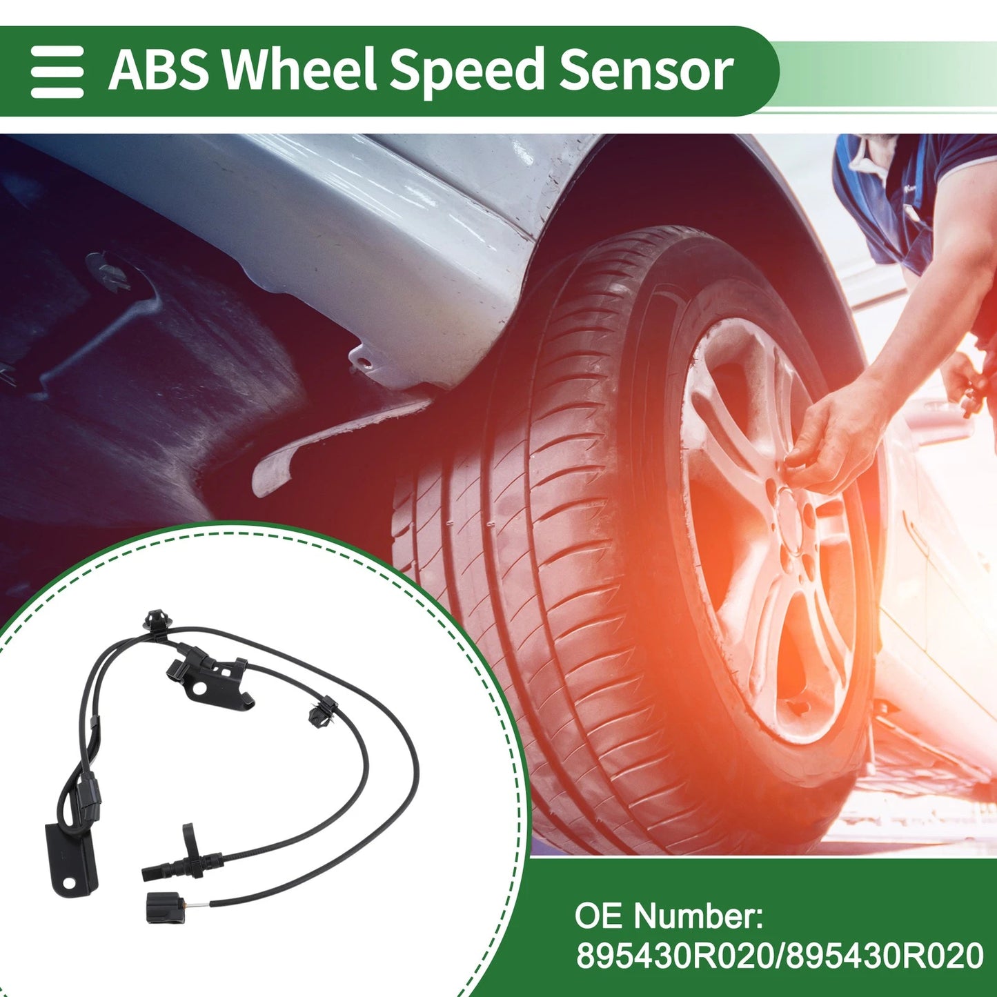 ABS Wheel Speed Sensor / 1 Pc / ABS Sensor for Toyota RAV4 (2006–2017)