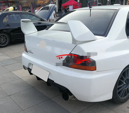 ABS Unpainted Spoiler Wing for Mitsubishi Lancer EVO High Boot (2003-2007)