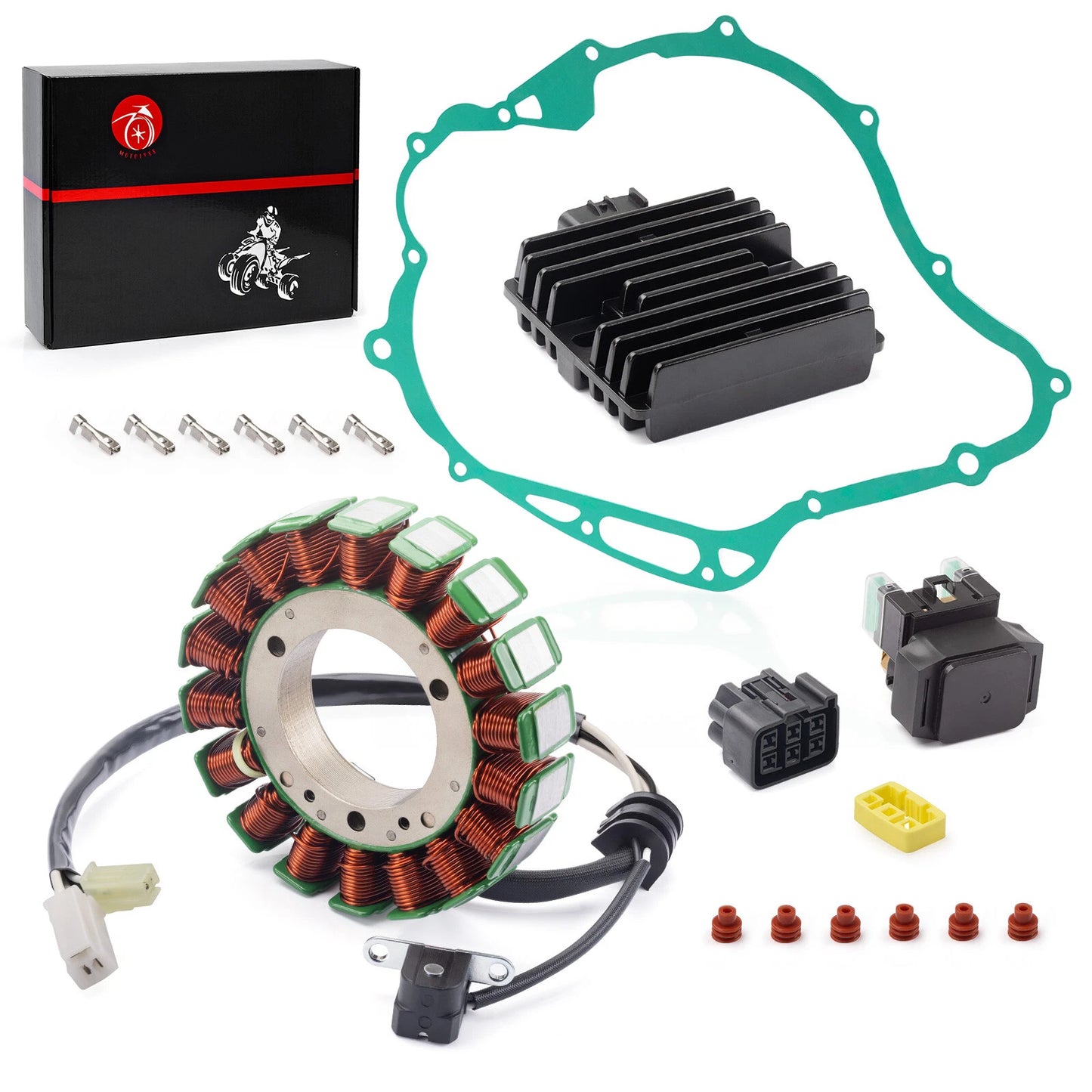 Stator Relay Rectifier Gasket Kit for Yamaha V-Star 1100 XVS1100 (2003–2009)