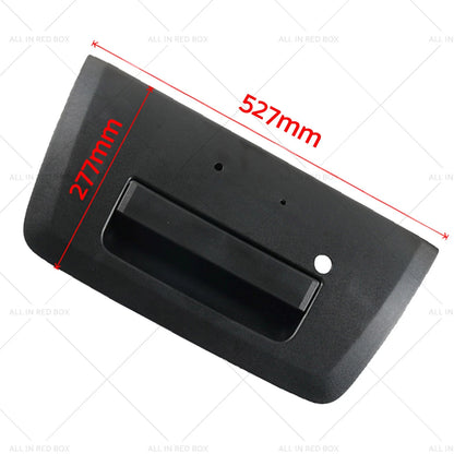 Tailgate Handle Cover for Nissan Navara D40 2005-2015 Black