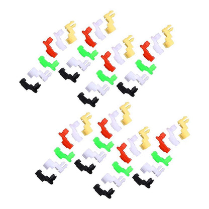 48pcs Door Lock Tailgate Handle Rod Clips for Toyota